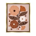 thumbnail image 1 of Stupell Industries Equality Diversity Belonging Flowers Graphic Art Metallic Gold Floating Framed Canvas Print Wall Art, Design by Jo Taylor, 1 of 6