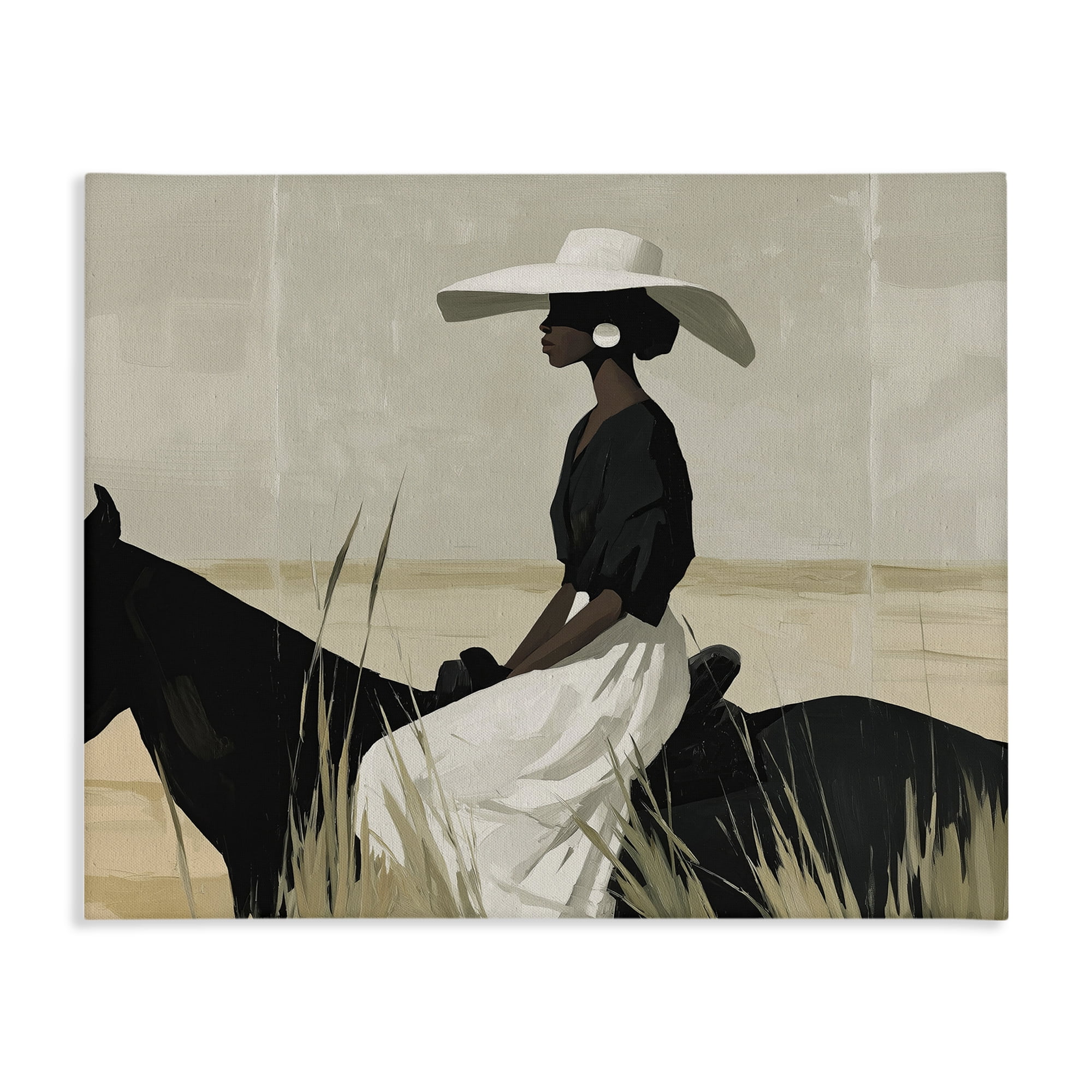 Stupell Industries Equestrian Elegance Silhouette Canvas Wall Art, design by Svetlana Aleynikova