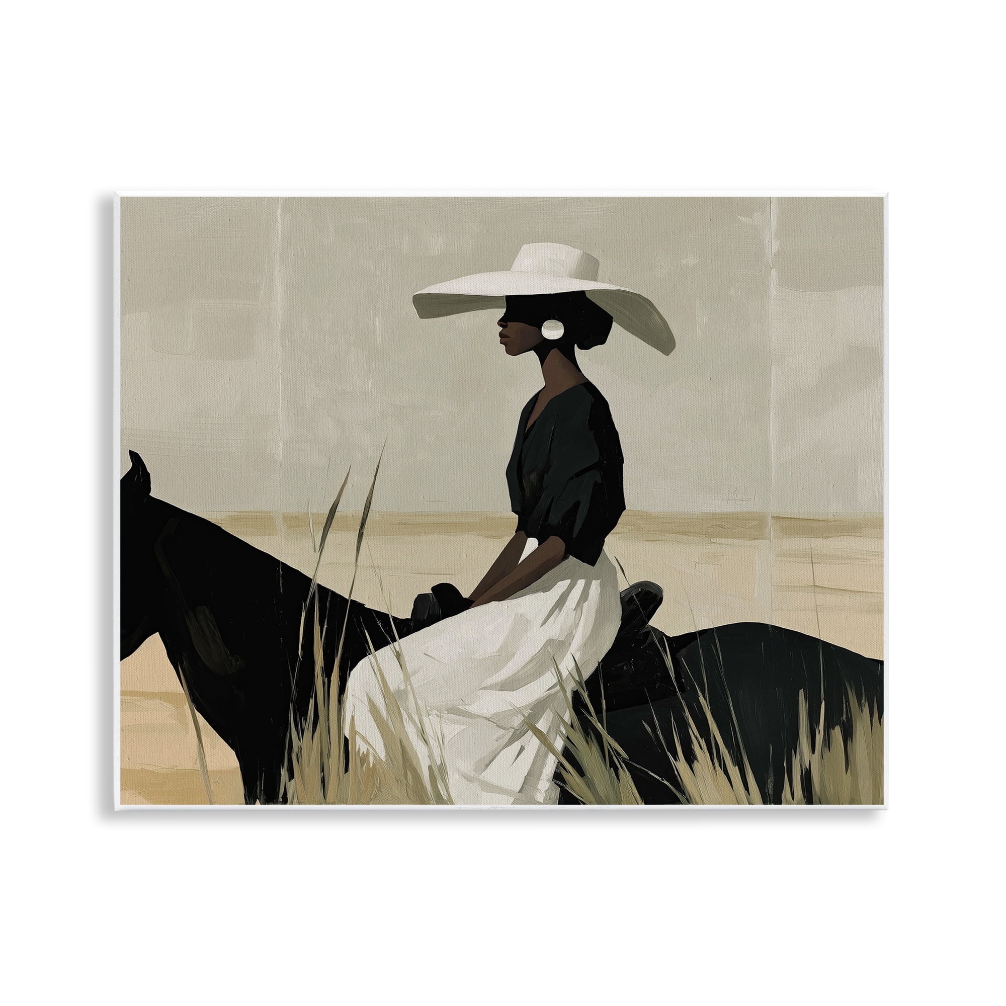 Stupell Industries Equestrian Elegance Silhouette Wall Plaque Art, design by Svetlana Aleynikova