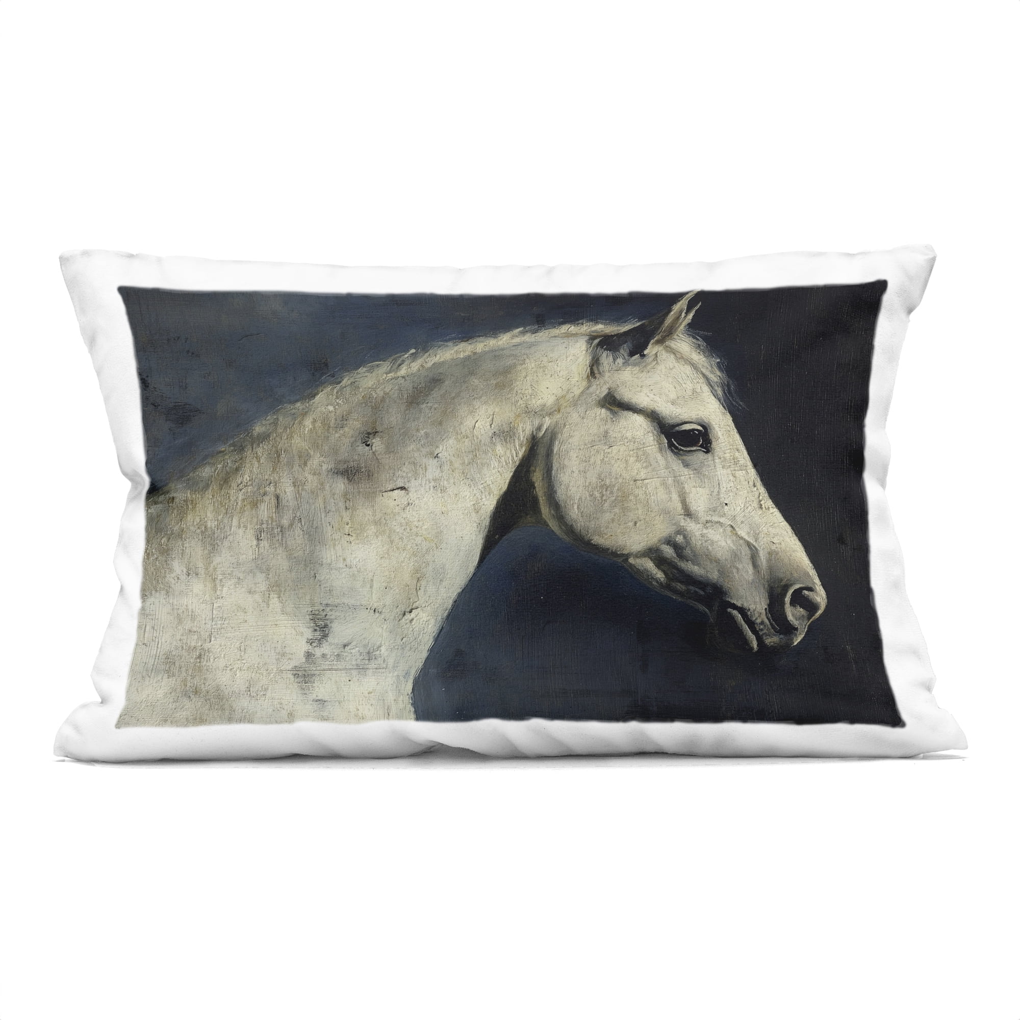 Stupell Industries Equine On The Blue Night Decorative Printed Throw Pillow, design by Svetlana Aleynikova