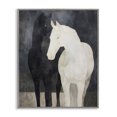 thumbnail image 1 of Stupell Industries Transitional Equine Twins Of Wind Gray Framed Giclee Art, 16 x 20, by Svetlana Aleynikova, 1 of 8