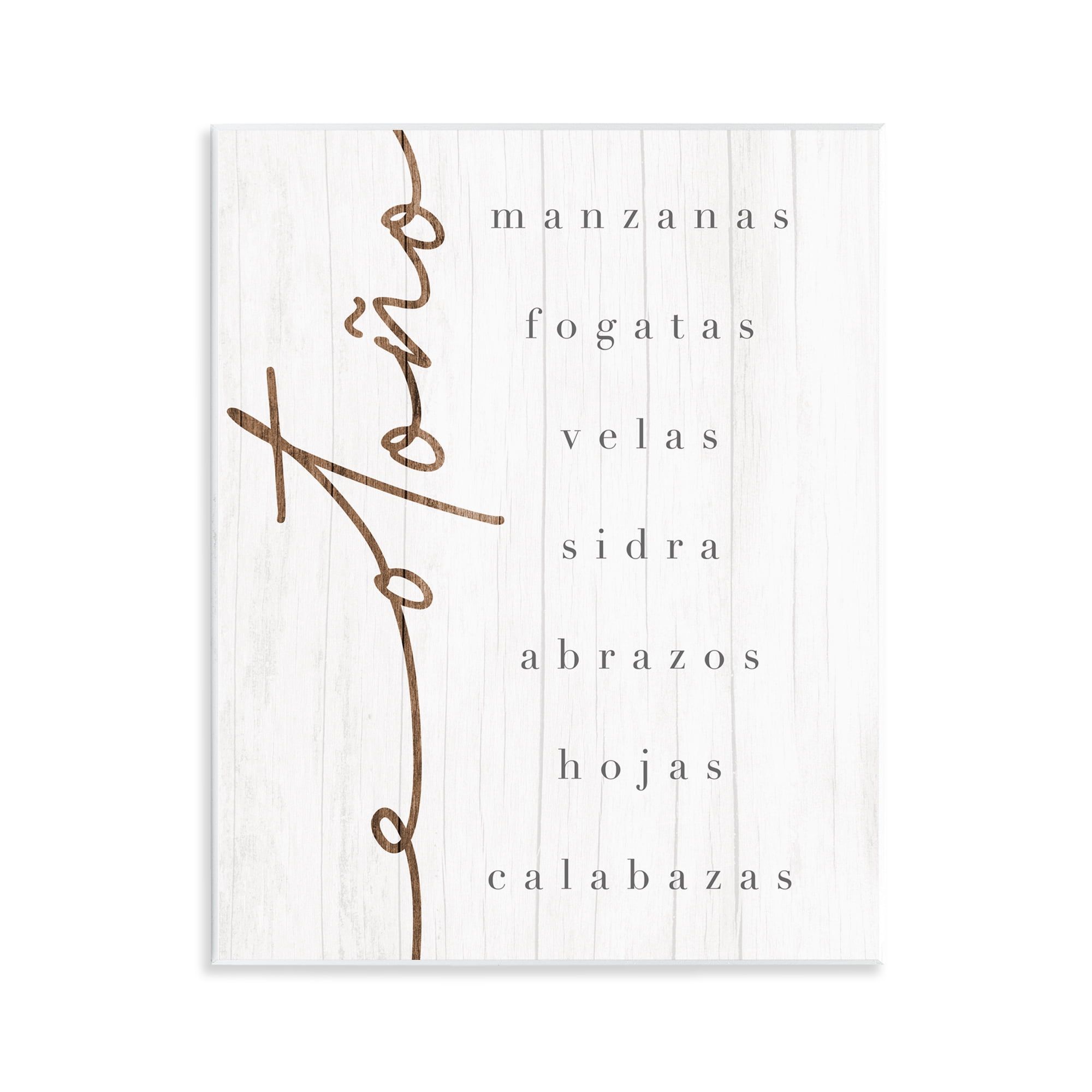 Stupell Industries Esencia del Otoño Holiday Painting Unframed Art Print Wall Art, 11 x 14