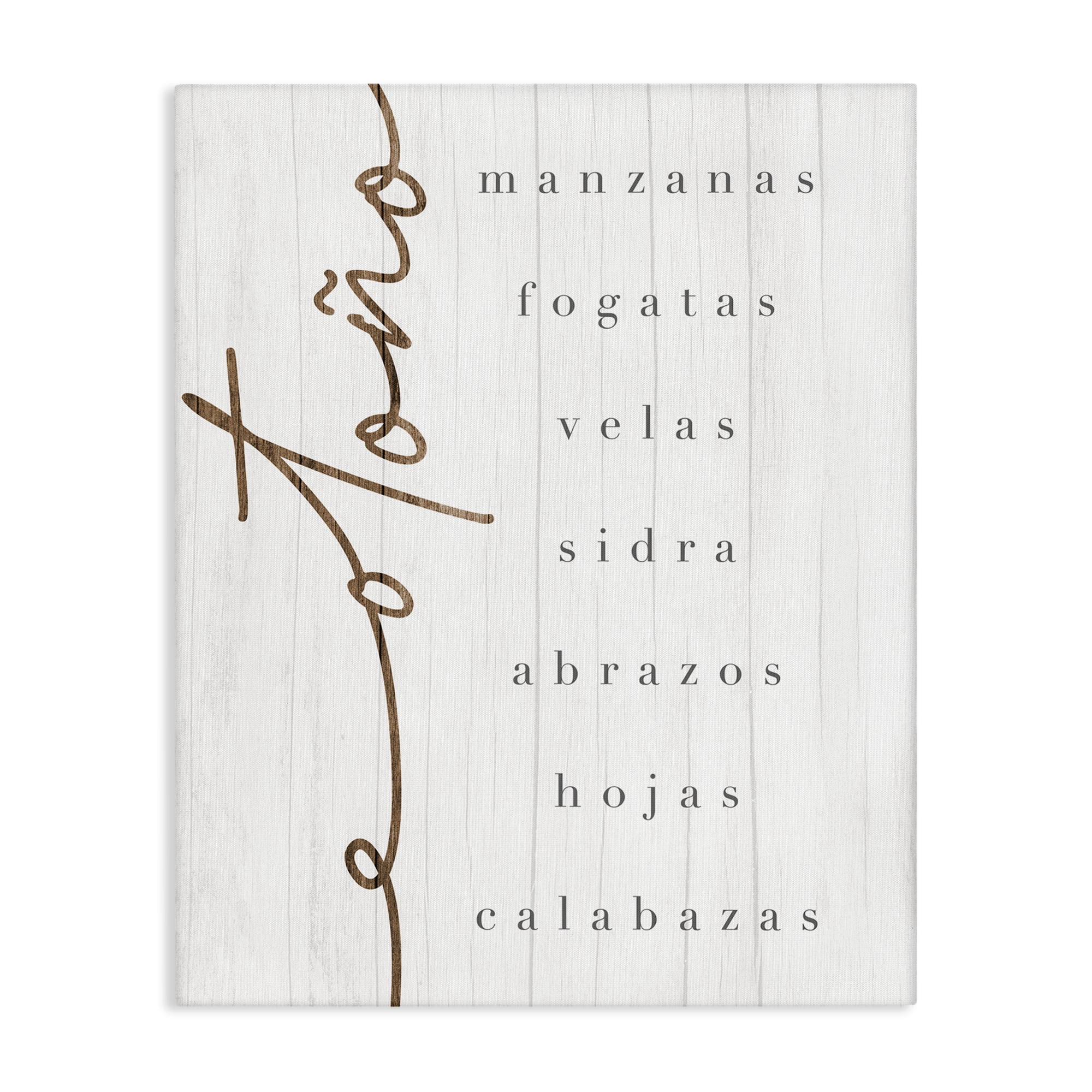 Stupell Industries Esencia del Otoño Holiday Painting Wrapped Canvas Art Print Wall Art, 16 x 20