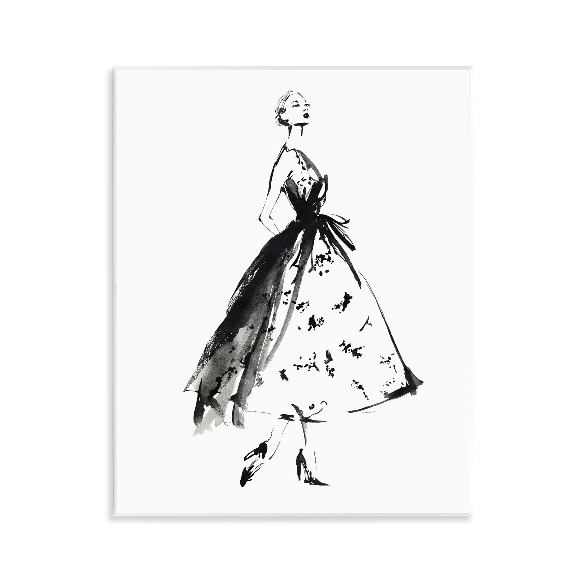Stupell Industries Ethereal Couture Contour Wall Plaque Art, design by Svetlana Aleynikova