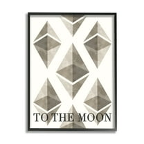 Stupell Industries Ethereum To The Moon, 24 x 30,Design by Daphne Polselli