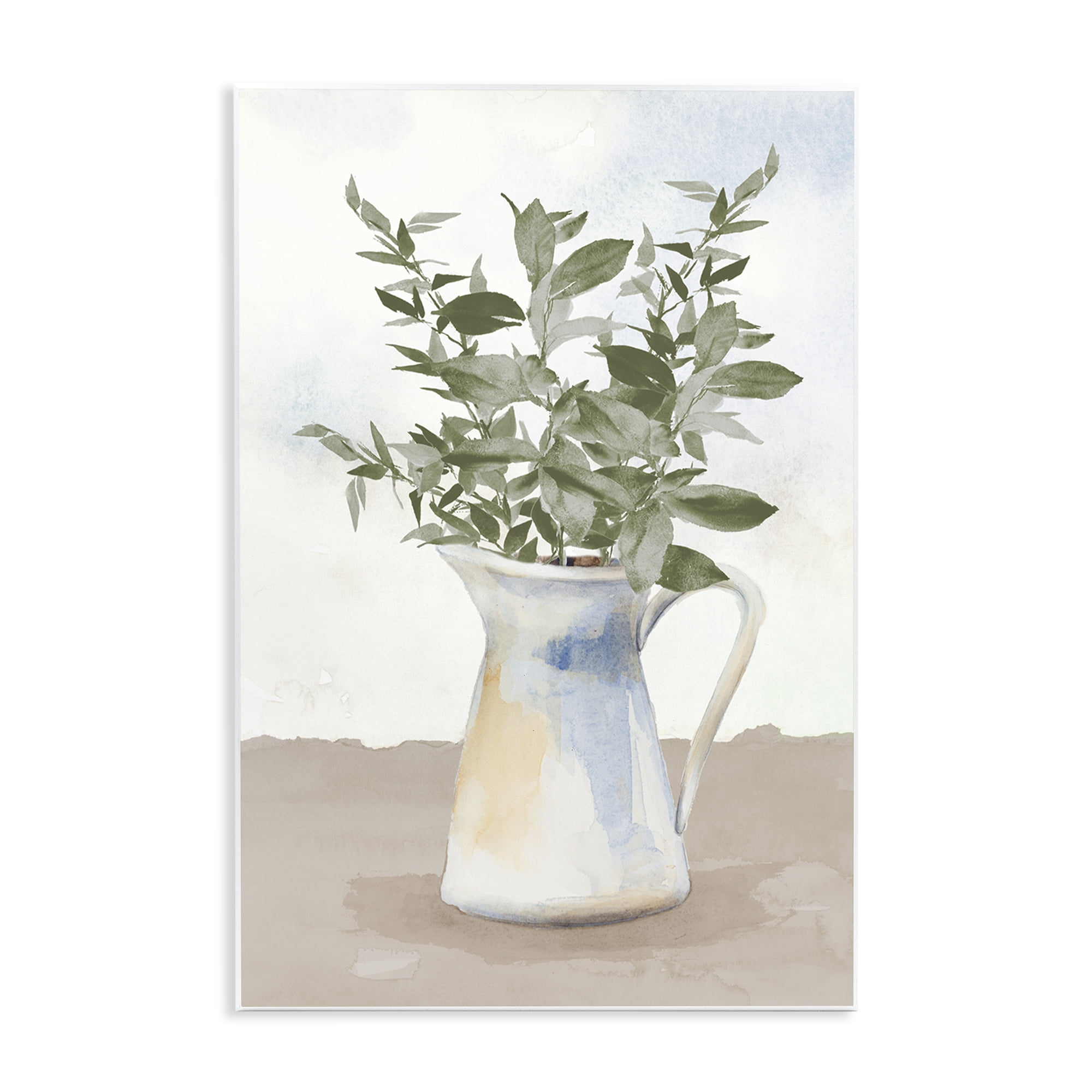 Stupell Industries Eucalyptus Botanicals Vase Wall Plaque Art, design by Lanie Loreth