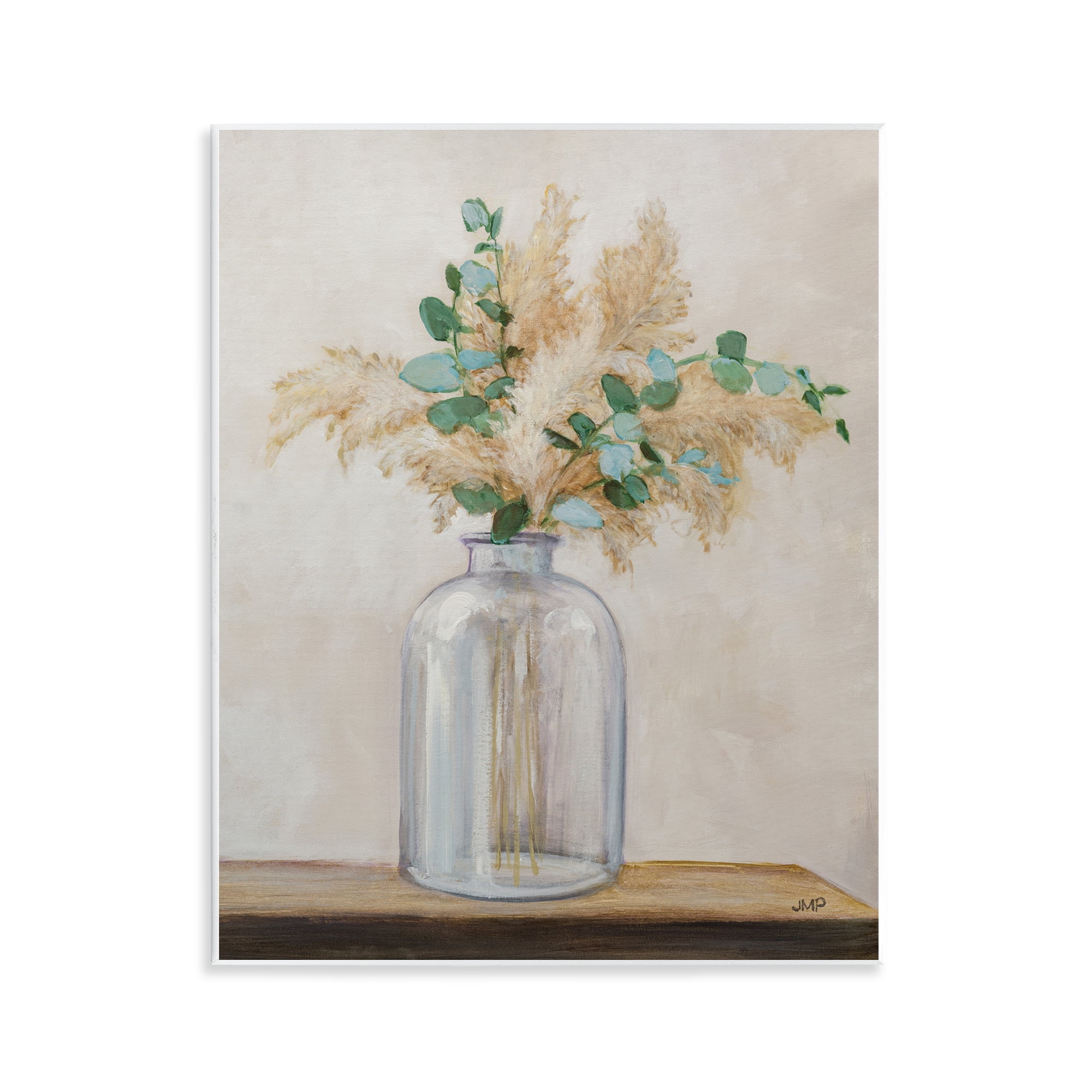 Stupell Industries Eucalyptus Herb Vase Botanical & Floral Painting Unframed Art Print Wall Art, 11 x 14