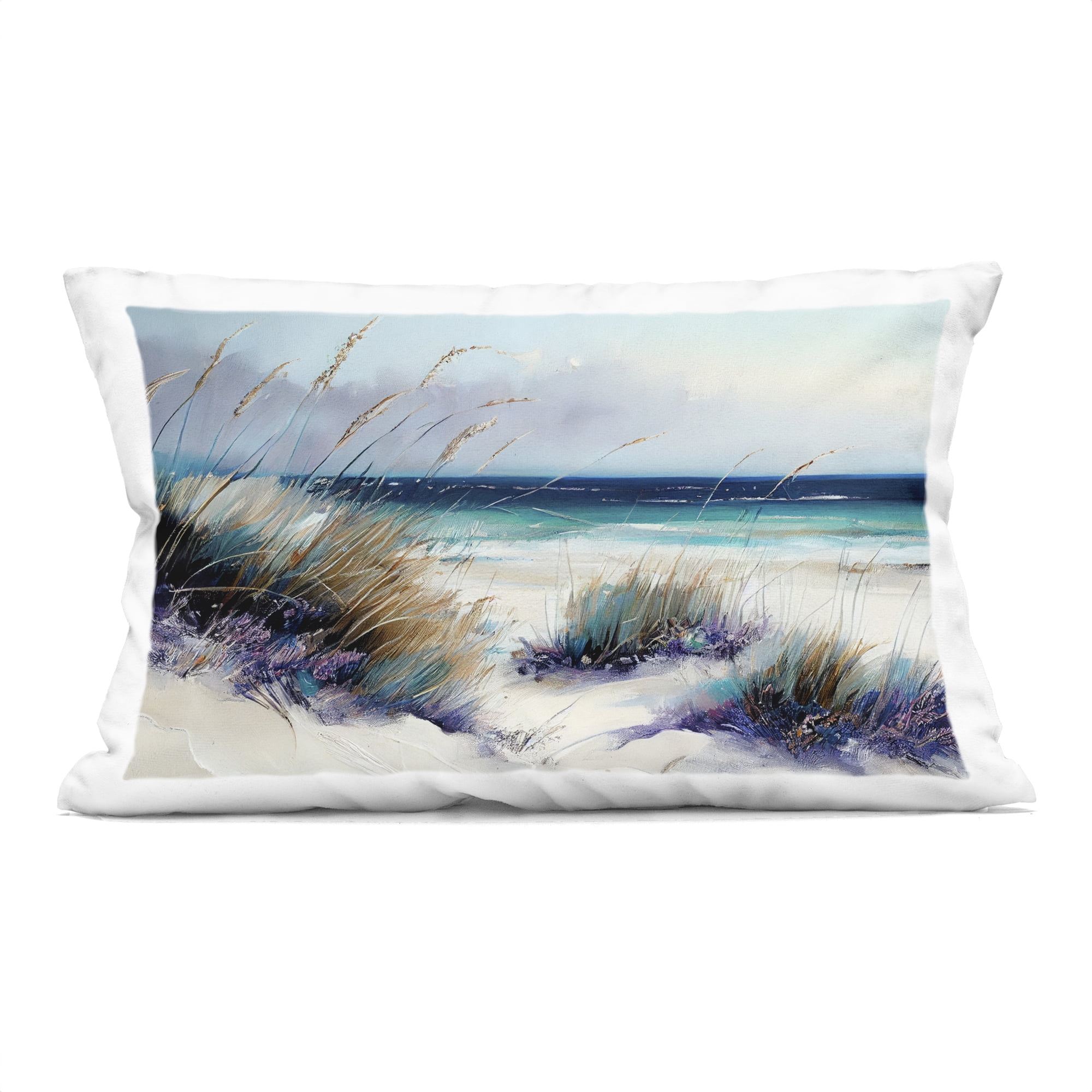 Stupell Industries Euphoria Beach Dunes Decorative Printed Throw Pillow, design by Sasha