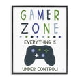 thumbnail image 1 of Stupell Industries Contemporary Everything Under Control Gamer Zone Black Framed Giclee Art, 11 x 14, by Elizabeth Tyndall, 1 of 8