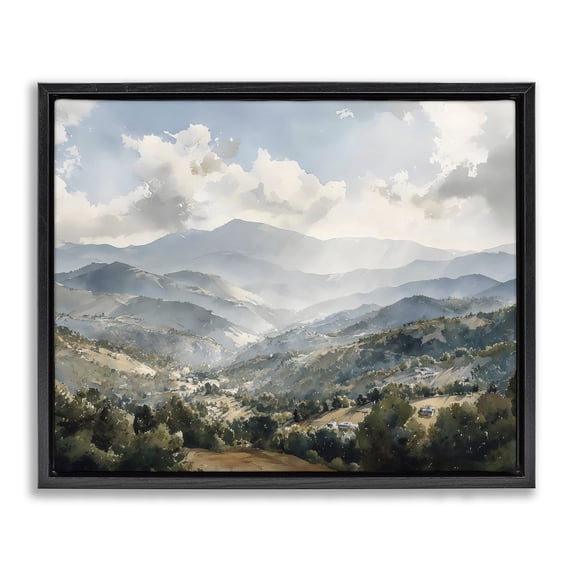 Stupell Industries Transitional Everything Under The Sun Black Floating Frame Canvas Art, 21 x 17, by Franklyn Gregory