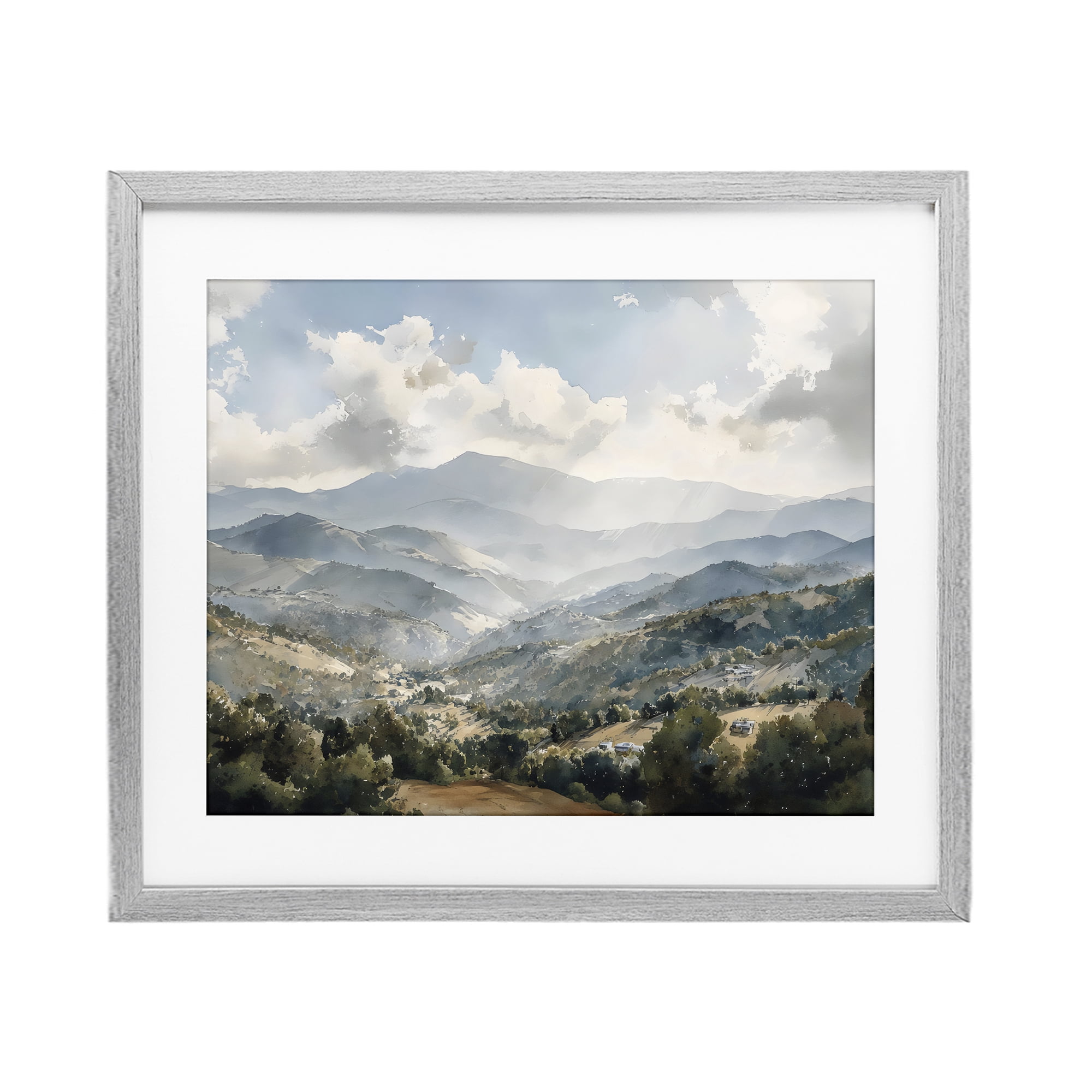 Stupell Industries Everything Under The Sun Gray Framed Print Under Glass, design by Franklyn Gregory