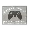 thumbnail image 1 of Stupell Industries Everything is Under Control Rustic Video Game Controller Beauty & Fashion Painting Gray Framed Art Print Wall Art, 16 x 20, 1 of 6