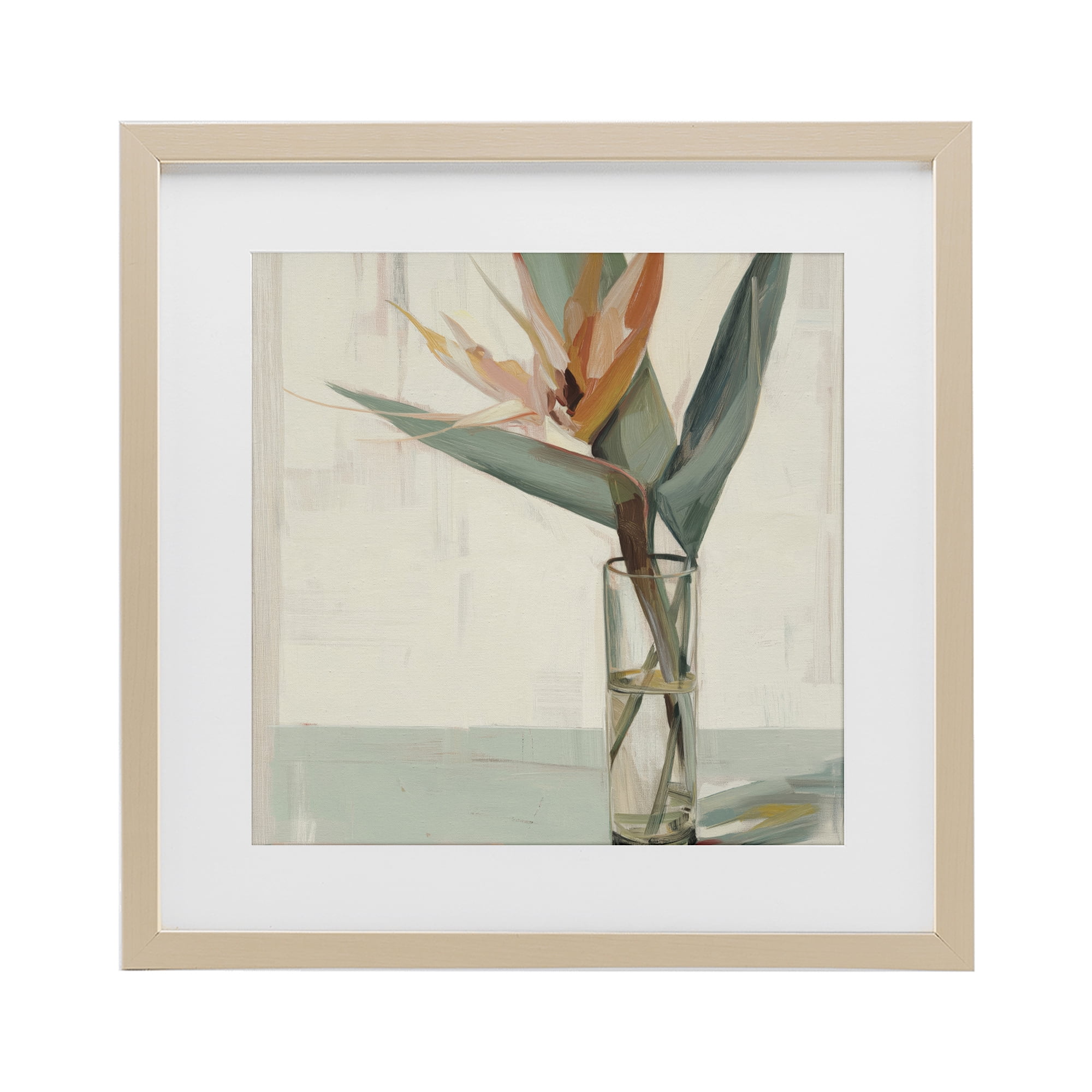 Stupell Industries Exotic Island Bloom Birch Framed Print Under Glass, design by Svetlana Aleynikova