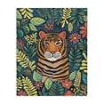thumbnail image 1 of Stupell Industries Eclectic Exotic Leaf Pattern Tiger Canvas Art, 16 x 20, by Lisa R Dumm, 1 of 8