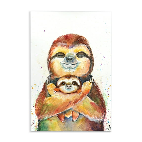 Stupell Industries Exotic Xenarthra Sloths Wall Plaque Art, design by Marc Allante