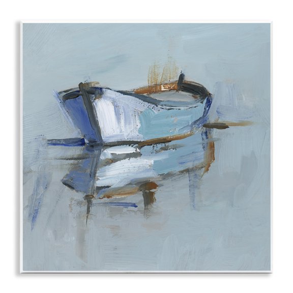 Stupell Industries Expressionist Water Reflection Wall Plaque Art design by Ethan Harper, 12 x 12