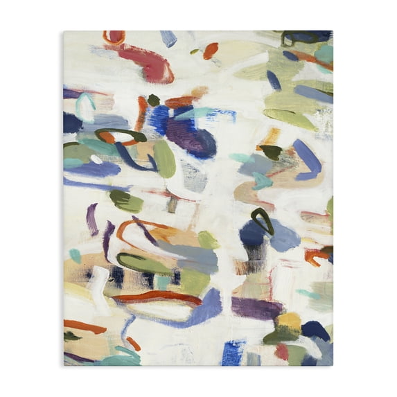 Stupell Industries Modern Expressive Composition Brushstrokes Canvas Art, 16 x 20, by Lisa Ridgers