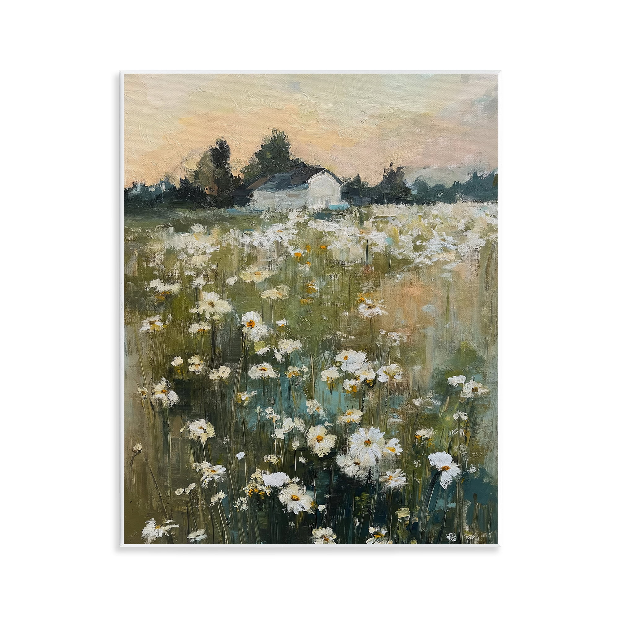 Stupell Industries Expressive Endless Daisies Wall Plaque Art, design by Svetlana Aleynikova