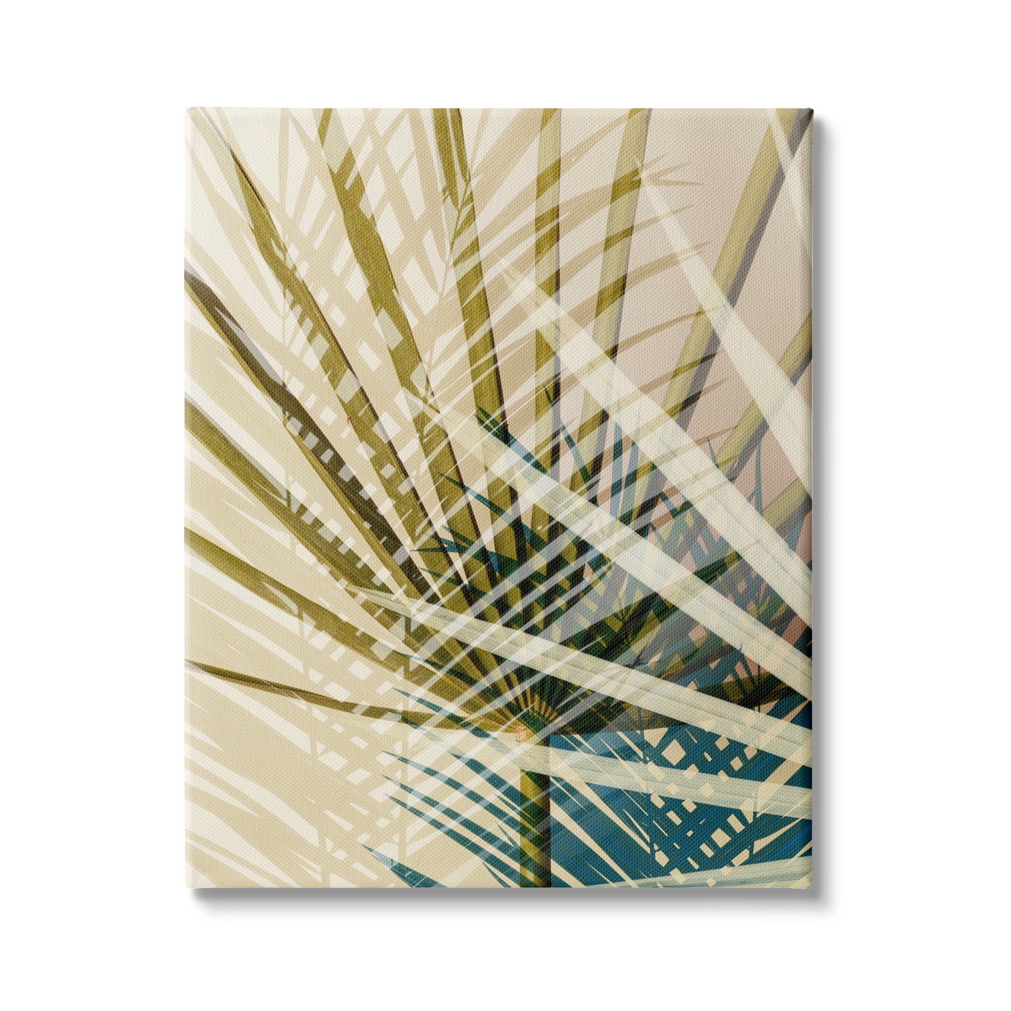 Stupell Industries Expressive Summer Palms Tropical Leaf Arrangement Modern Abstraction, 30 x 40, Design by Ian Winstanley