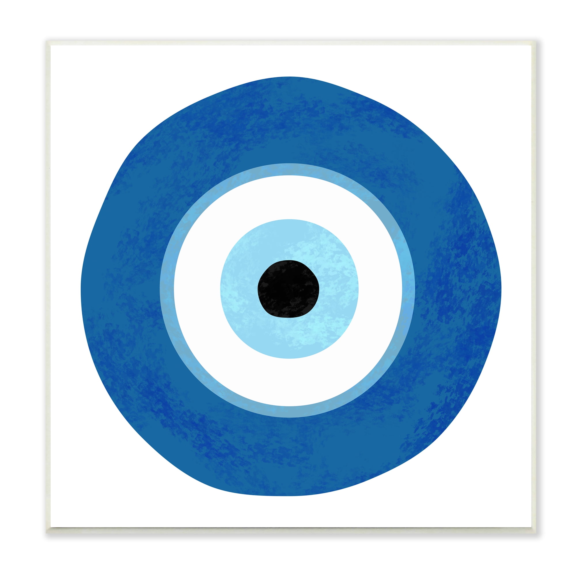 Stupell Industries Eye Centric Bold Blue Abstract Circular Dominant Shapes, 12 x 12, Design by Ziwei Li