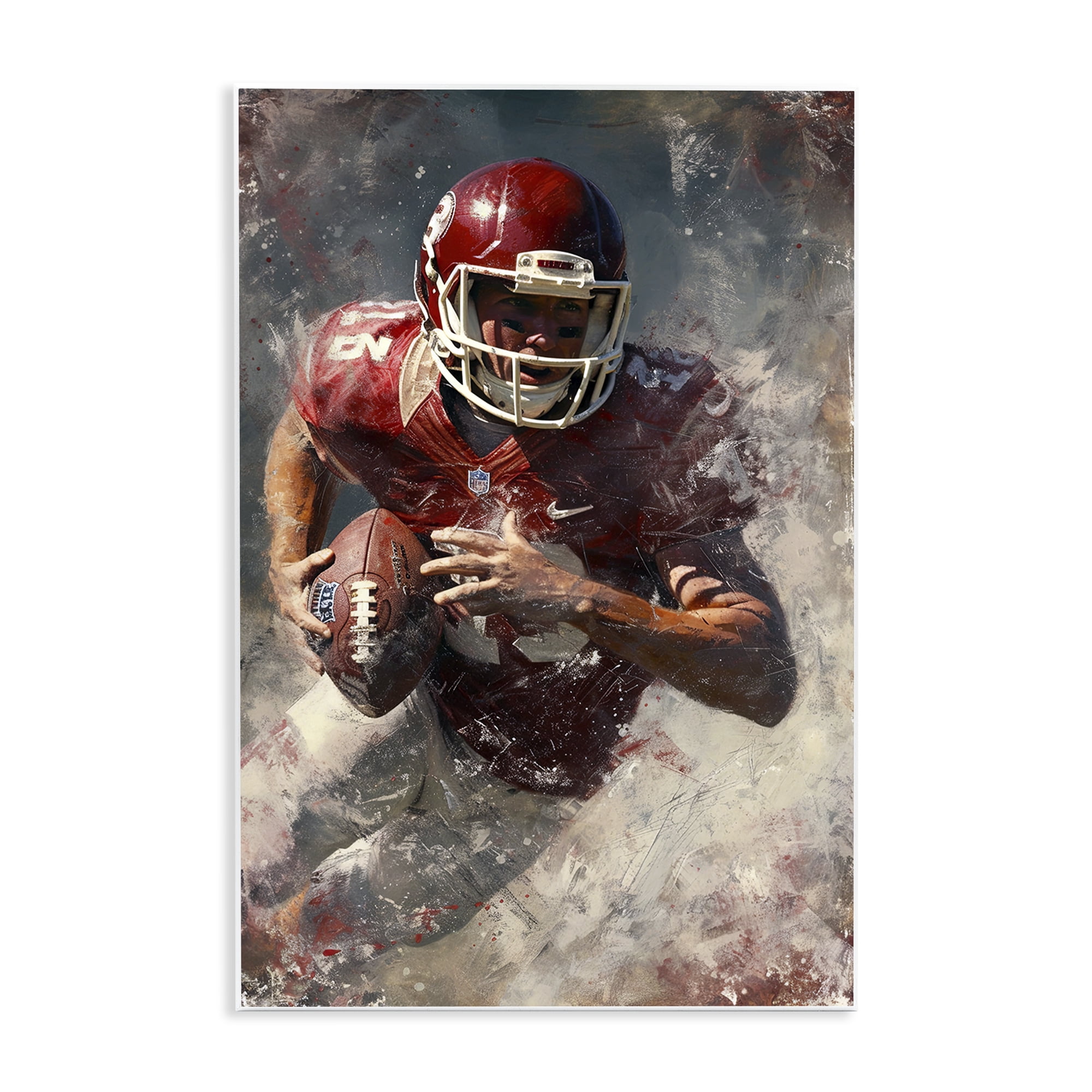 Stupell Industries Eye On The End Zone Wall Plaque Art, design by Ray Powers