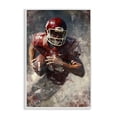thumbnail image 1 of Stupell Industries Contemporary Eye On The End Zone White Framed Giclee Art, 16 x 24, by Ray Powers, 1 of 7
