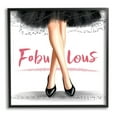 thumbnail image 1 of Stupell Industries Fabulous Stylish Glam Dress Graphic Art Black Framed Art Print Wall Art, Design by Elizabeth Tyndall, 1 of 8