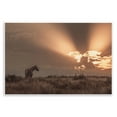 thumbnail image 1 of Stupell Industries Faded Sunset with Horse Landscape & Nature Photography Unframed Art Print Wall Art, 15 x 10, 1 of 8