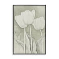 thumbnail image 1 of Stupell Industries Traditional Faded Tulips Pencil Sketch Black Framed Giclee Art, 12 x 18, by Petals Prints Design, 1 of 8
