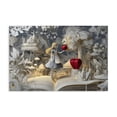 thumbnail image 1 of Stupell Industries Glam Fairytale Scene Papercraft Canvas Art, 24 x 16, by The Wands Want, 1 of 8