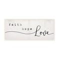 thumbnail image 1 of Stupell Industries Faith Hope Love Phrase Charming Cursive Script Religious Painting Unframed Art Print Wall Art, 7 x 17, 1 of 6