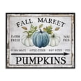 thumbnail image 1 of Stupell Industries Cottage Fall Market Pumpkins Black Framed Giclee Art, 30 x 24, by Creatif Belle, 1 of 8