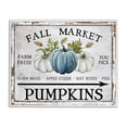 thumbnail image 1 of Stupell Industries Fall Market with Arrow Holiday Painting White Framed Art Prints Wall Art, 20 x 16, 1 of 10
