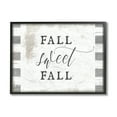 thumbnail image 1 of Stupell Industries Fall Sweet Fall Phrase Checkered Plaid Border Landscape Painting Black Framed Art Print Wall Art, 24 x 30, 1 of 5