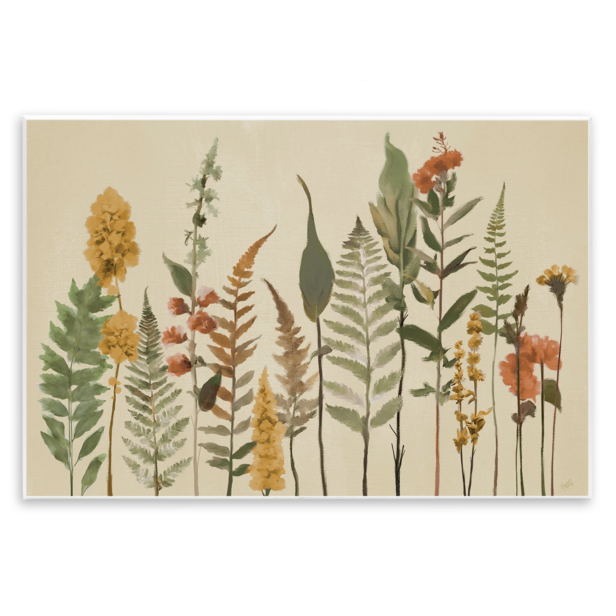 Stupell Industries Fall Toned Botanics Wall Plaque Art, design by Elizabeth Medley