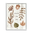 thumbnail image 1 of Stupell Industries Falling For You Fall Botanicals Graphic Art White Framed Art Print Wall Art, Design by Lil' Rue, 1 of 7