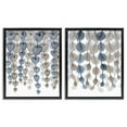 thumbnail image 1 of Stupell Industries Falling Vines Neutral Leaves Abstract Painting Black Floater Framed Canvas Art Print Wall Art, 25 x 31, Set of 2, 1 of 9