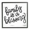 thumbnail image 1 of Stupell Industries Family Is Blessing Rustic Minimal Calligraphy Sign, 17 x 30, Design by Stephanie Dicks, 1 of 5