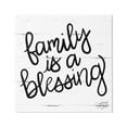 thumbnail image 1 of Stupell Industries Family Is Blessing Rustic Minimal Calligraphy Sign, 30 x 30, Design by Stephanie Dicks, 1 of 6