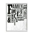 thumbnail image 1 of Stupell Industries Family & Memories Typography Arrangement Light Florals, 16 x 20, Design by Ziwei Li, 1 of 7