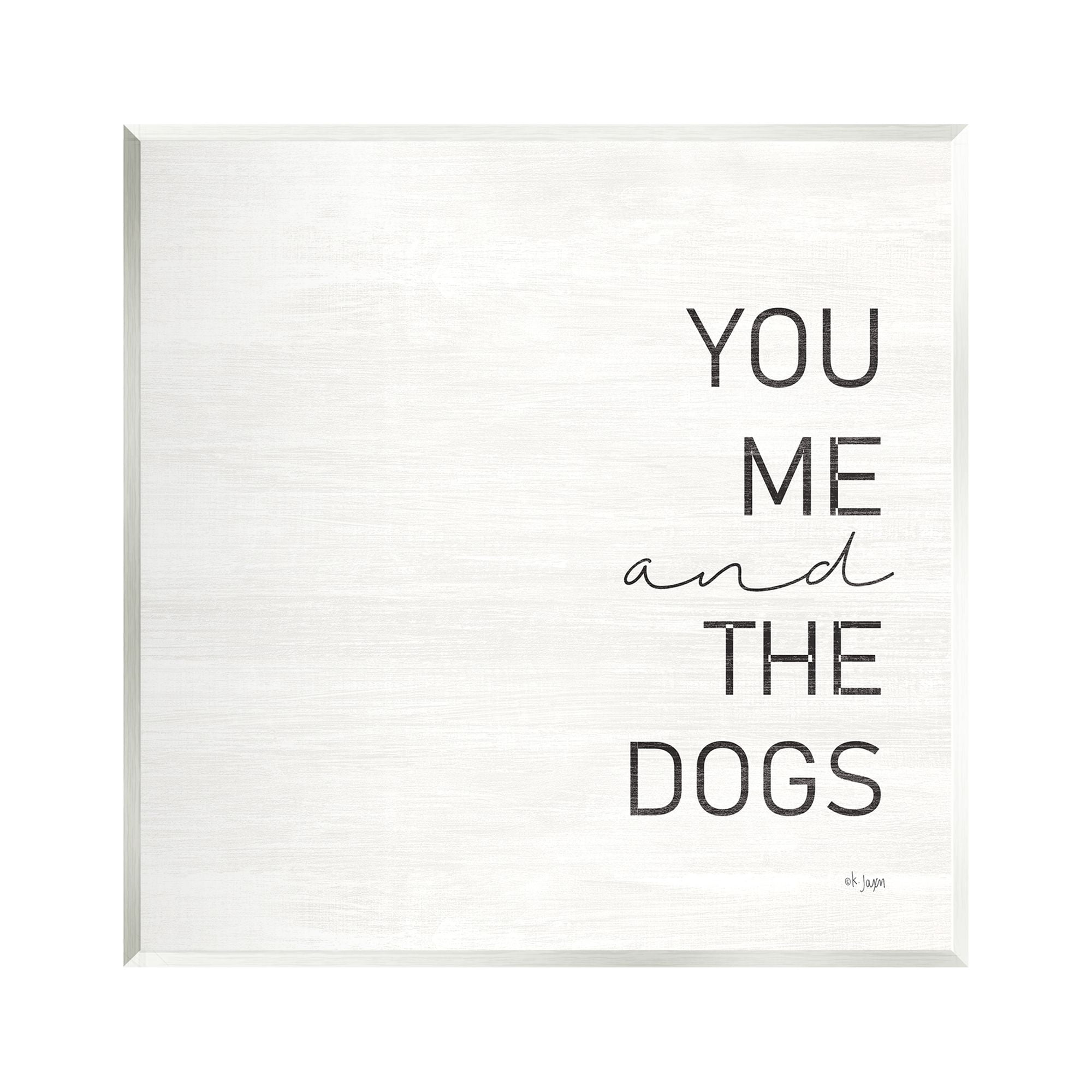 Stupell Industries Family Pet Loving Phrase Inspirational Painting Unframed Art Print Wall Art, 12 x 12