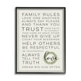thumbnail image 1 of Stupell Industries Family Rules Love Dream Often Typography Painting Black Framed Art Print Wall Art, 11 x 14, 1 of 5