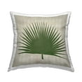thumbnail image 1 of Stupell Industries Fan Palm Patterned Decorative Printed Throw Pillow, 18 x 18, 1 of 5