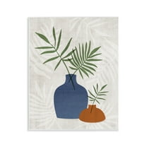 Stupell Industries Fan Plant Sprigs Plants & Flowers Painting Unframed Art Print Wall Art, 11 x 14