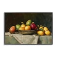 thumbnail image 1 of Stupell Industries Transitional Fancy Table Fruit Arrangement Black Framed Giclee Art, 18 x 12, by Creative Studio, 1 of 8