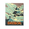 thumbnail image 1 of Stupell Industries Fantasy Science Fiction Erebor Mountain Graphic Art Gallery Wrapped Canvas Print Wall Art, Design by Matheus Lopes Castro, 1 of 7