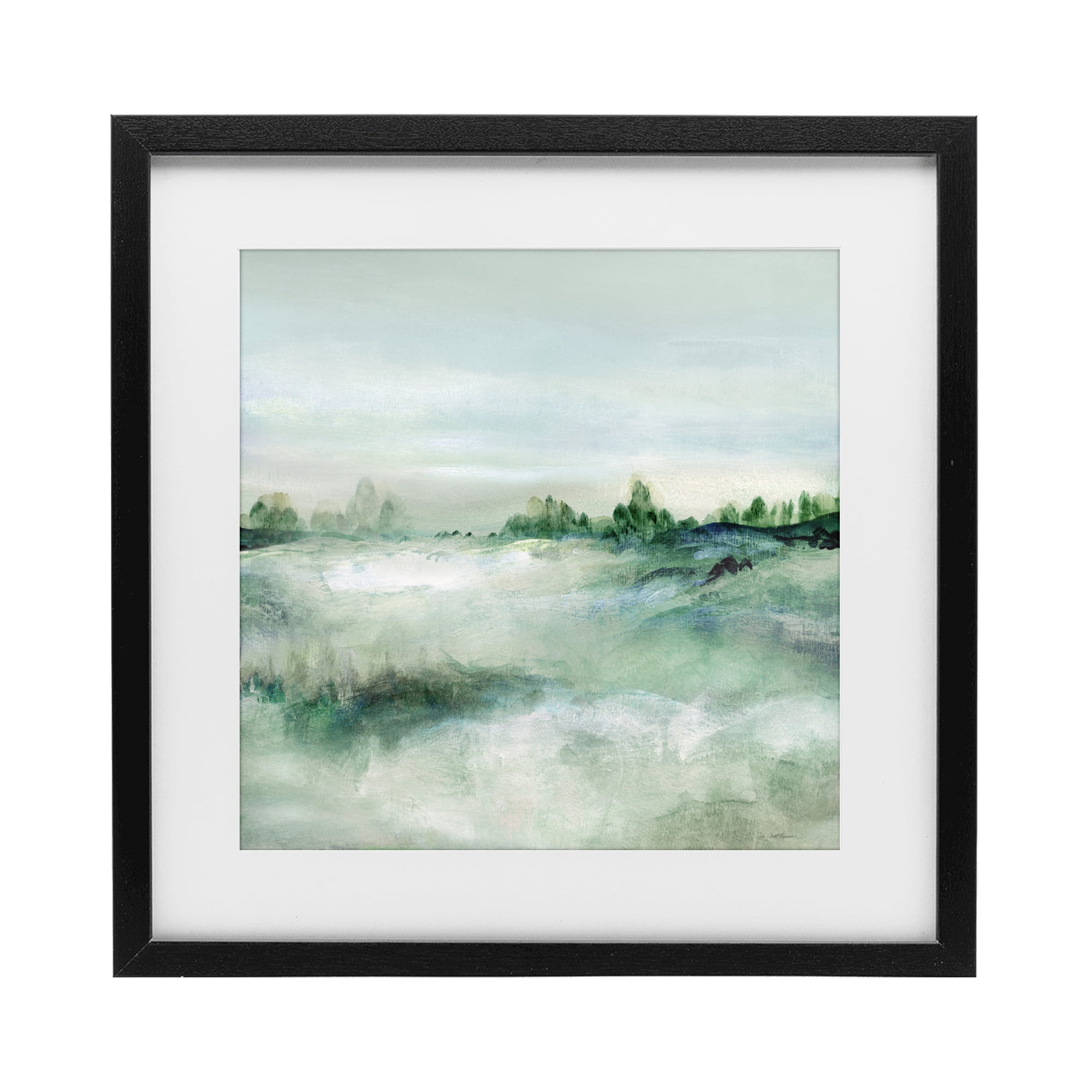 Stupell Industries Far Reaching Meadow Black Framed Print Under Glass, design by Carol Robinson
