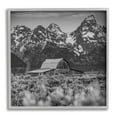 thumbnail image 1 of Stupell Industries Farm Barn Mountain Landscape Rural Countryside Photography, 17 x 17, Design by Daniel Sproul, 1 of 5