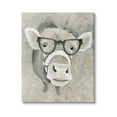 thumbnail image 1 of Stupell Industries Farm Cattle Glasses Spectacles Painting Gallery Wrapped Canvas Print Wall Art, Design by Cindy Jacobs, 1 of 7