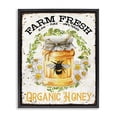thumbnail image 1 of Stupell Industries French Country Farm Fresh Organic Honey Black Floating Frame Canvas Art, 17 x 21, by Creatif Belle, 1 of 8